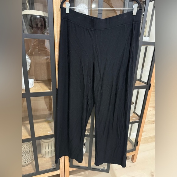 Eileen Fisher Washable Stretch Crepe Wide-Leg Pant Ankle Length dress petite - Picture 2 of 8